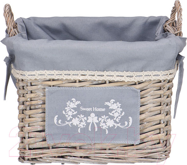 Изображение товара Корзина Natural House Лен 290x190x220 / EW-17 S (серый)