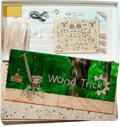 Изображение товара Кран игрушечный Wood Trick 1234-5