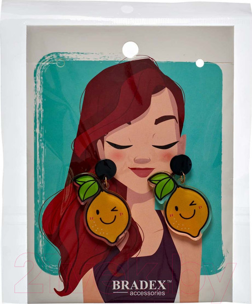 Изображение товара Серьги Bradex Хитрые Лимоны / AS 1644