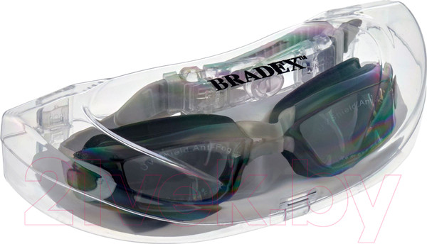 Изображение товара Очки для плавания Bradex Комфорт SF 0389 (серый)