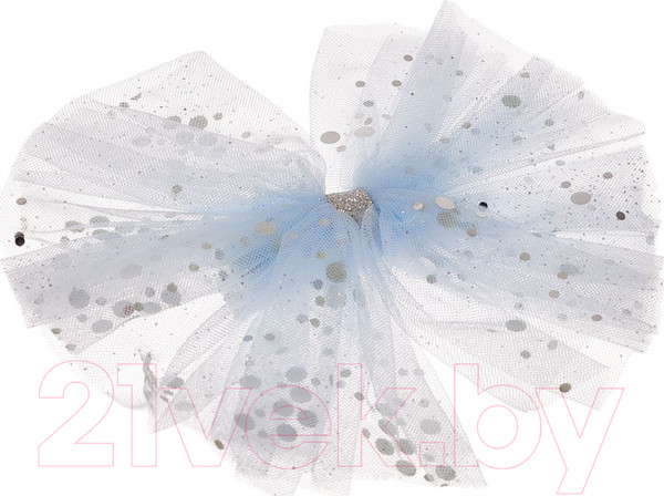Изображение товара Заколка для волос Bradex Бант с блестками / AS 1429 (голубой)