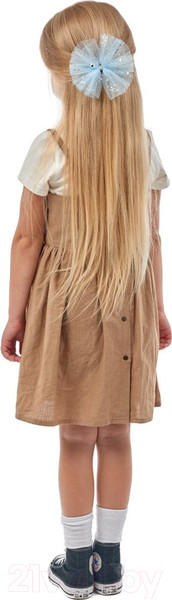 Изображение товара Заколка для волос Bradex Бант с блестками / AS 1429 (голубой)