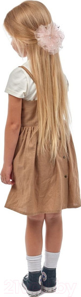 Изображение товара Заколка для волос Bradex Бант с блестками / AS 1430 (шампань)