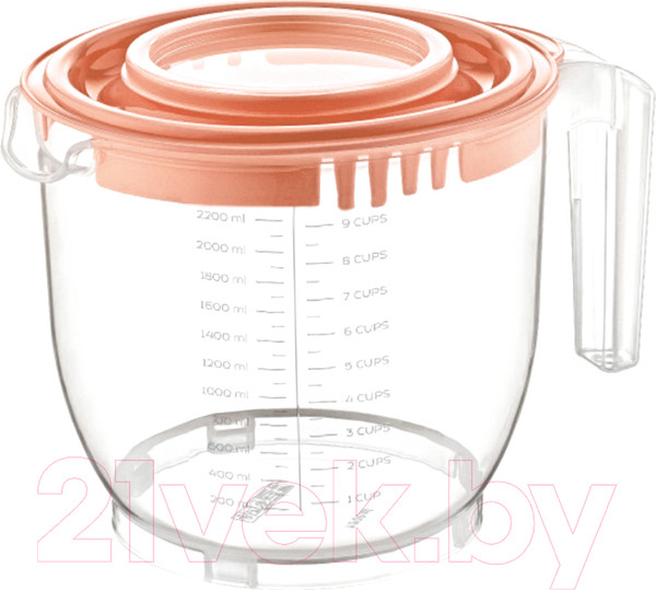 Изображение товара Емкость для взбивания Эльфпласт EP459 (коралловый)