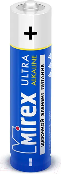 Изображение товара Комплект батареек Mirex LR03 AAA / 23702-LR03-S2 (2шт)
