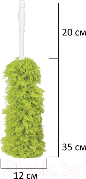 Изображение товара Щетка для пыли Laima 603618 (зеленый)