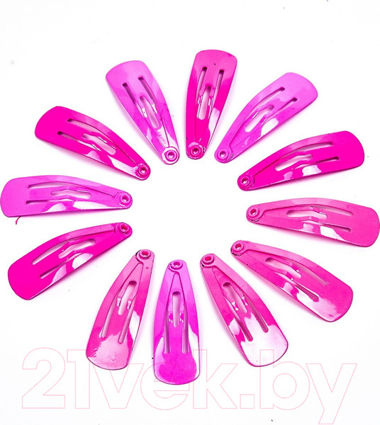 Изображение товара Набор заколок для волос Bradex AS 1072 (12шт,розовый)