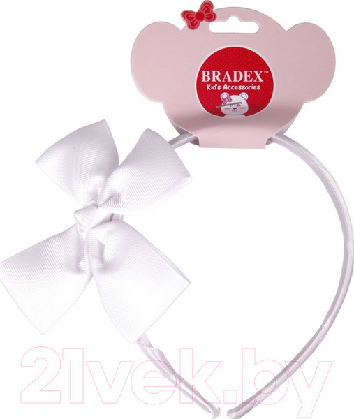 Изображение товара Обруч для волос Bradex Бант / AS 1083 (белый)
