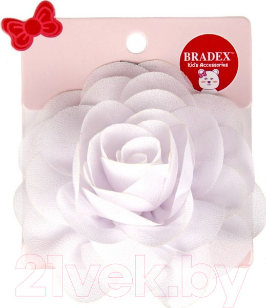 Изображение товара Резинка для волос Bradex Цветок / AS 1108 (белый)