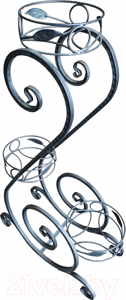 Изображение товара Стойка для цветов Станкоинструмент Лебедь (напольная)