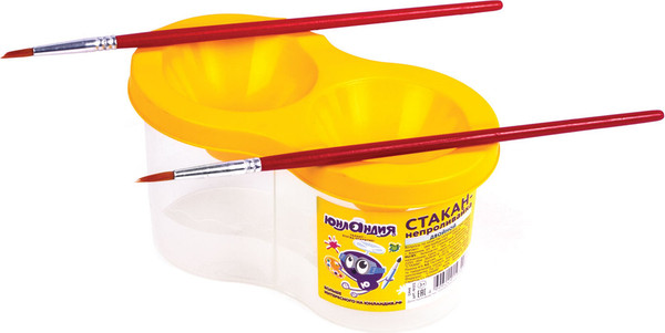Изображение товара Стакан-непроливайка Юнландия 191313 (желтый)