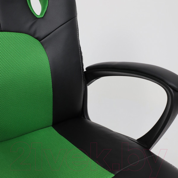Изображение товара Кресло геймерское AksHome Flaviy (черный/серый/салатовый)