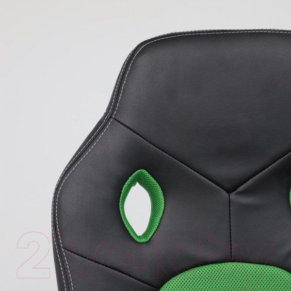 Изображение товара Кресло геймерское AksHome Flaviy (черный/серый/салатовый)