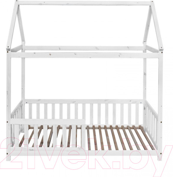 Изображение товара Стилизованная кровать детская Dipriz Д.7434.1 (белый)