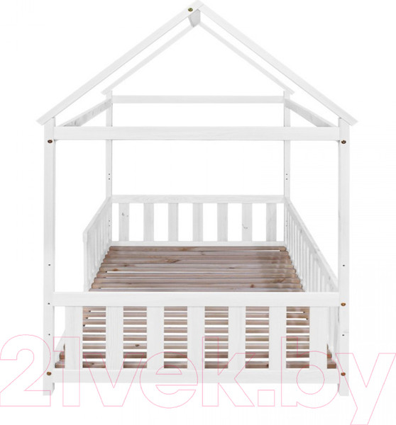 Изображение товара Стилизованная кровать детская Dipriz Д.7434.1 (белый)