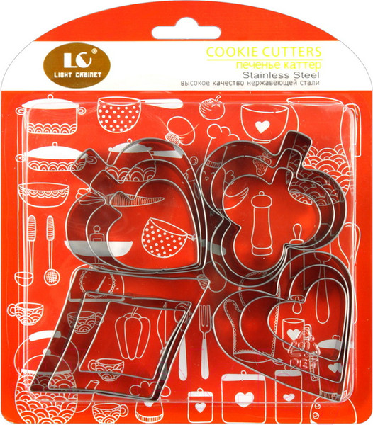 Изображение товара Набор форм для печенья Darvish Ассорти №7 / DV-H-227