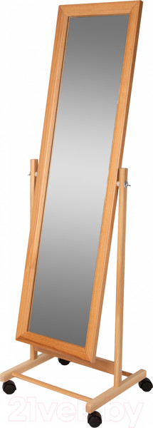 Изображение товара Зеркало Мебелик В 27Н (светло-коричневый)