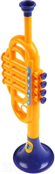 Изображение товара Музыкальная игрушка Играем вместе Труба Синий Трактор / 1912M081-R2