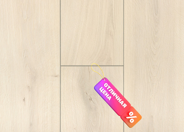 Ламинат Viva Floor (Гомельдрев) Blue Label Данте Белый 1111
