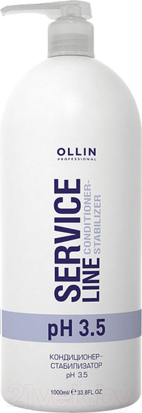 Изображение товара Кондиционер для волос Ollin Professional Service Line рН3.5 стабилизатор (1л)