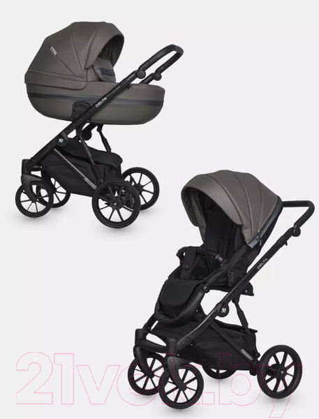 Изображение товара Детская универсальная коляска Riko Basic Delta Ecco 2 в 1 (12/мокко)