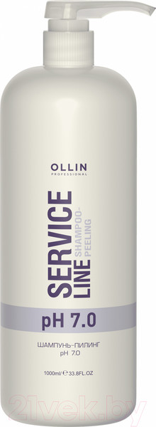 Изображение товара Скраб-шампунь Ollin Professional Service Line рН7.0 (1л)