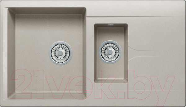 Изображение товара Мойка кухонная Polygran Brig-870 (серый)
