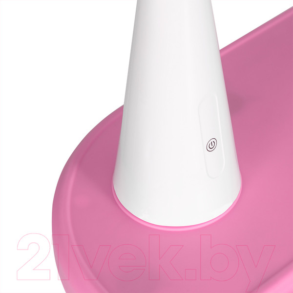 Изображение товара Парта+стул Anatomica Avgusta с ящиком и подставкой (белый/розовый)