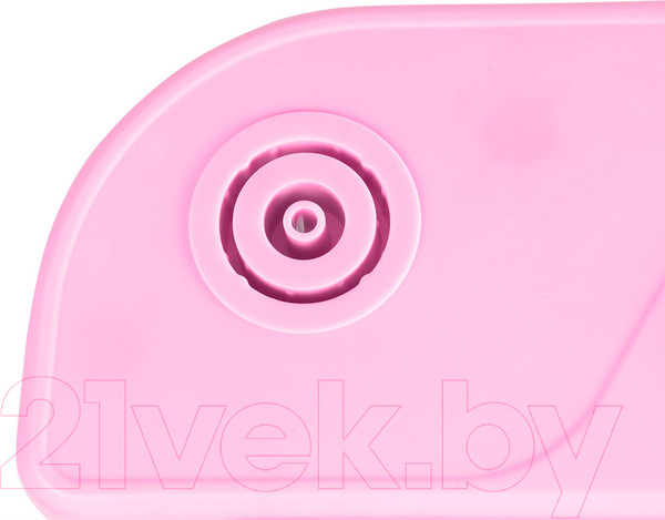 Изображение товара Парта+стул Anatomica Avgusta с ящиком и подставкой (белый/розовый)