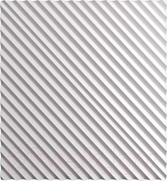 Изображение товара Гипсовая панель Polinka Консул К1 (500x500, белый)