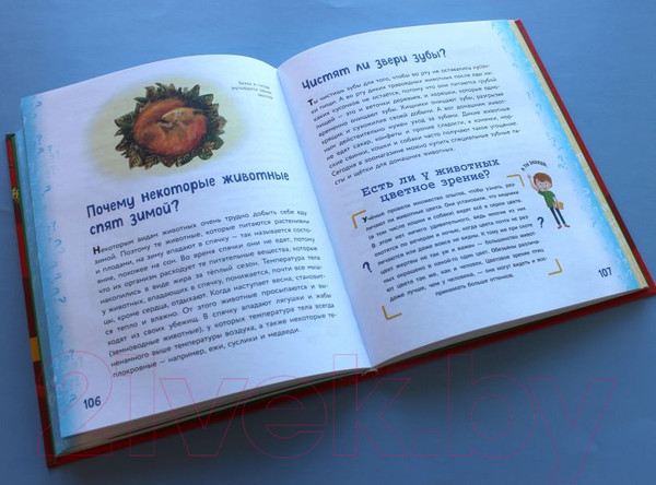 Изображение товара Энциклопедия Эксмо Миллион вопросов о животных, обо мне и мире вокруг