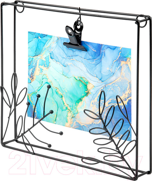 Изображение товара Рамка Вещицы Цветы Fancy15 (черный)