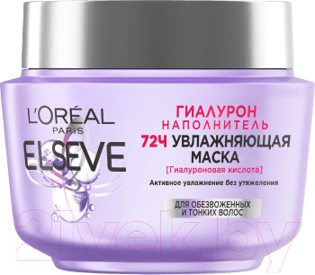 Изображение товара Маска для волос L'Oreal Paris Elseve Гиалурон Наполнитель Увлажняющая (300мл)