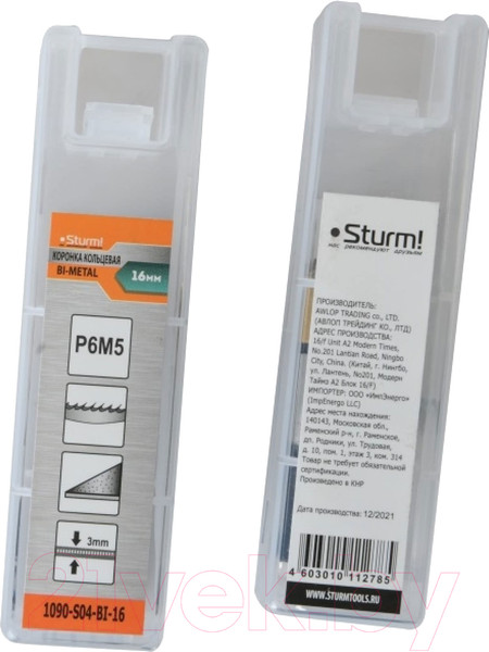 Изображение товара Коронка Sturm! 1090-S04-BI-16