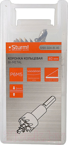 Изображение товара Коронка Sturm! 1090-S04-BI-40
