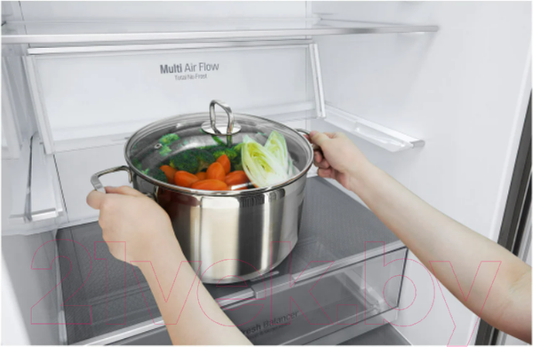 Изображение товара Холодильник с морозильником LG GC-B569PMCM