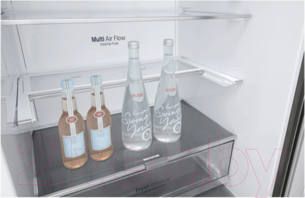 Изображение товара Холодильник с морозильником LG GC-B569PMCM