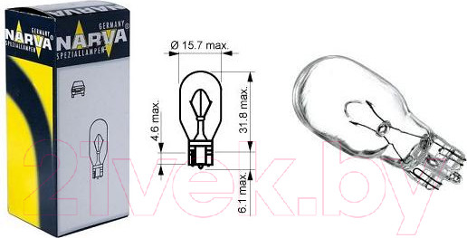 Изображение товара Автомобильная лампа Narva W16W 17631