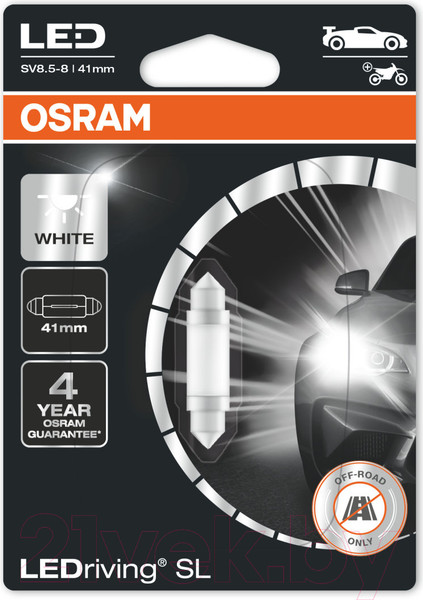 Изображение товара Автомобильная лампа Osram 6413