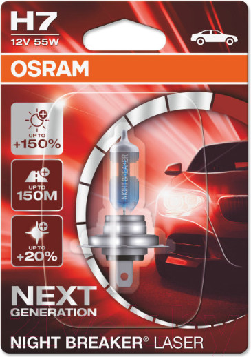 Изображение товара Автомобильная лампа Osram H7 64210NL-01B