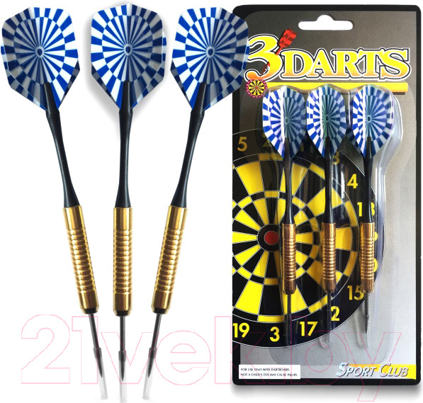 Изображение товара Набор дротиков для дартса Start Line Play BL-3018 (3шт)