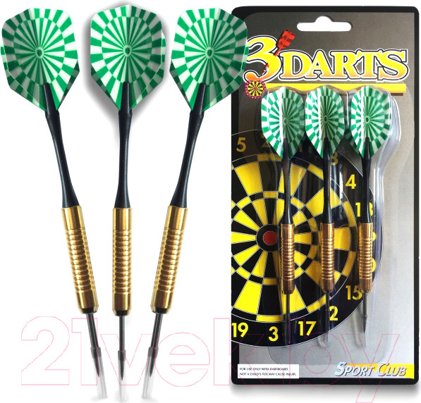 Изображение товара Набор дротиков для дартса Start Line Play BL-3018 (3шт)