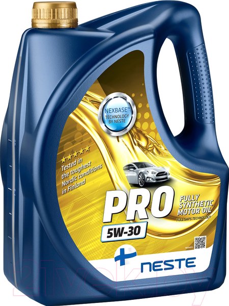 Изображение товара Моторное масло Neste Pro 5W30 / 116945 (4л)