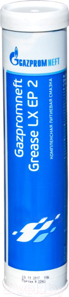 Изображение товара Смазка техническая Gazpromneft Grease LX EP 2 / 2389906876 (400г)