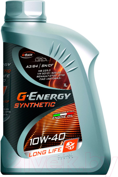 Изображение товара Моторное масло G-Energy Synthetic Long Life 10W40 / 253142394 (1л)