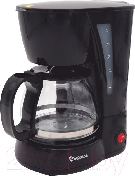 Изображение товара Капельная кофеварка Sakura SA-6107BK