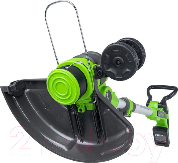 Изображение товара Триммер аккумуляторный Greenworks G24LT30 24V 30.5см / 2110407 (без АКБ и ЗУ)