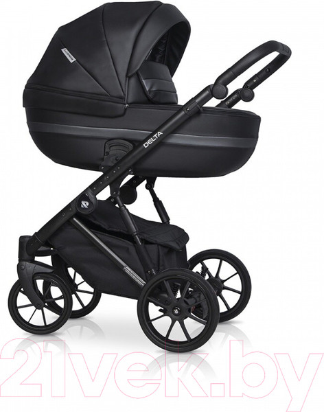 Изображение товара Детская универсальная коляска Riko Basic Delta Ecco 3 в 1 (15/черный)