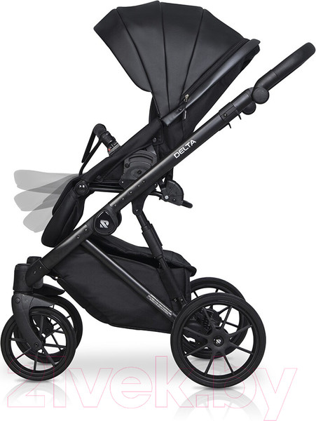 Изображение товара Детская универсальная коляска Riko Basic Delta Ecco 3 в 1 (15/черный)
