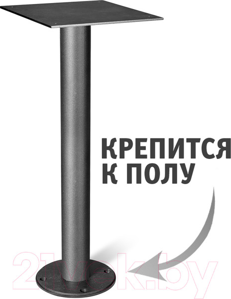 Изображение товара Подстолье Sheffilton SHT-TU13 (черный муар металл)